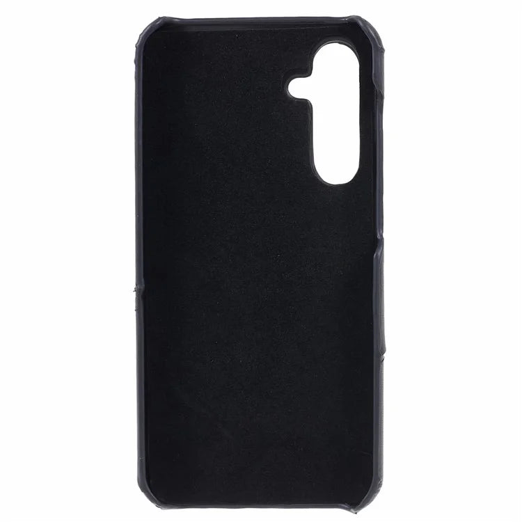 For Samsung Galaxy A15 5G Shockproof Case 2 Card Slots PU+PC Back Phone Cover