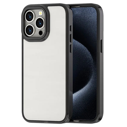 For iPhone 13 Pro Max Case Electroplating Slim TPU+PC Phone Cover