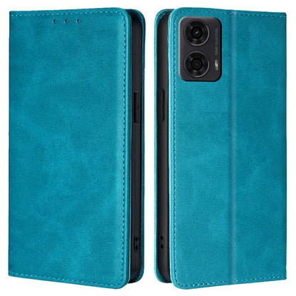 For Motorola Moto E14 4G / G04 4G / G04s 4G / G24 4G Wallet Case Magnetic Closure Anti-Drop Leather Phone Cover
