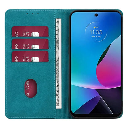 For Motorola Moto E14 4G / G04 4G / G04s 4G / G24 4G Wallet Case Magnetic Closure Anti-Drop Leather Phone Cover
