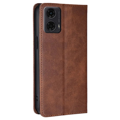 For Motorola Moto E14 4G / G04 4G / G04s 4G / G24 4G Wallet Case Magnetic Closure Anti-Drop Leather Phone Cover