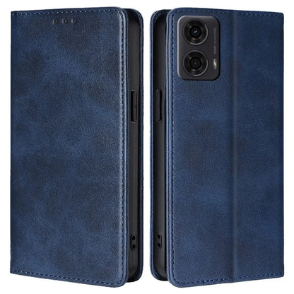 For Motorola Moto E14 4G / G04 4G / G04s 4G / G24 4G Wallet Case Magnetic Closure Anti-Drop Leather Phone Cover