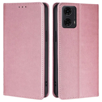 For Motorola Moto E14 4G / G04 4G / G04s 4G / G24 4G Wallet Case Magnetic Closure Anti-Drop Leather Phone Cover