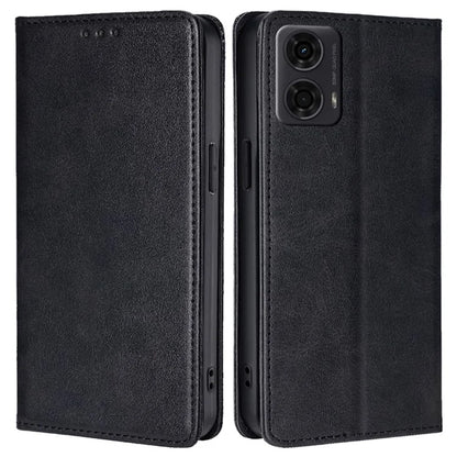 For Motorola Moto E14 4G / G04 4G / G04s 4G / G24 4G Wallet Case Magnetic Closure Anti-Drop Leather Phone Cover