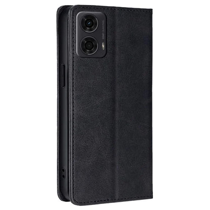 For Motorola Moto E14 4G / G04 4G / G04s 4G / G24 4G Wallet Case Magnetic Closure Anti-Drop Leather Phone Cover