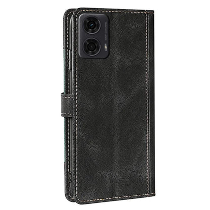 For Motorola Moto E14 4G / G04 4G / G04s 4G / G24 4G Wallet Case Skin-Touch Leather Stand Phone Cover