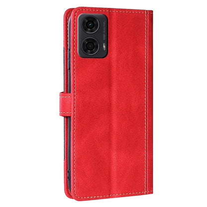 For Motorola Moto E14 4G / G04 4G / G04s 4G / G24 4G Wallet Case Skin-Touch Leather Stand Phone Cover