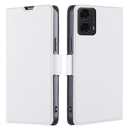 For Motorola Moto E14 4G / G04 4G / G04s 4G / G24 4G Case Leather Phone Cover with Card Slots Stand