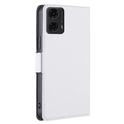 For Motorola Moto E14 4G / G04 4G / G04s 4G / G24 4G Case Leather Phone Cover with Card Slots Stand