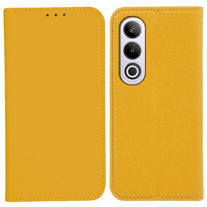 For OnePlus Ace 3V 5G Case Magnetic Closure Cross Texture Leather Phone Cover