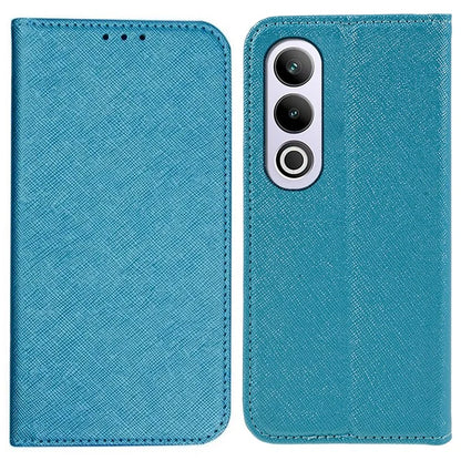 For OnePlus Ace 3V 5G Case Magnetic Closure Cross Texture Leather Phone Cover