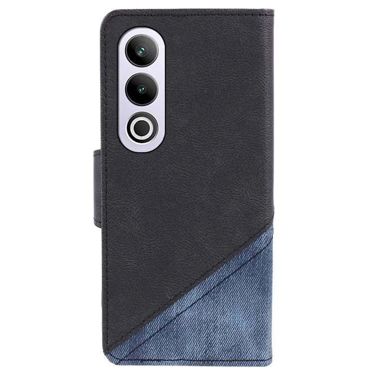 For OnePlus Ace 3V 5G Case Splicing Design PU Leather Wallet Anti-Drop Phone Cover