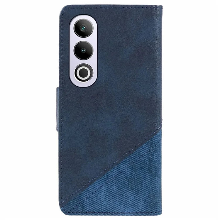 For OnePlus Ace 3V 5G Case Splicing Design PU Leather Wallet Anti-Drop Phone Cover