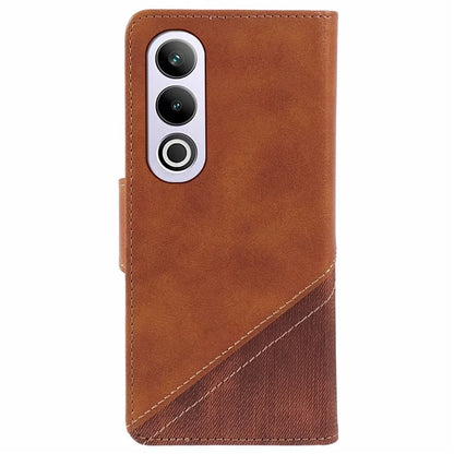 For OnePlus Ace 3V 5G Case Splicing Design PU Leather Wallet Anti-Drop Phone Cover