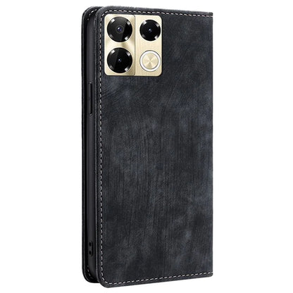 For Infinix Note 40 Pro 5G Case RFID Blocking Leather Phone Wallet Cover