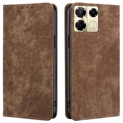 For Infinix Note 40 Pro 5G Case RFID Blocking Leather Phone Wallet Cover