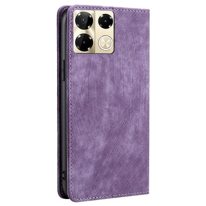For Infinix Note 40 Pro 5G Case RFID Blocking Leather Phone Wallet Cover