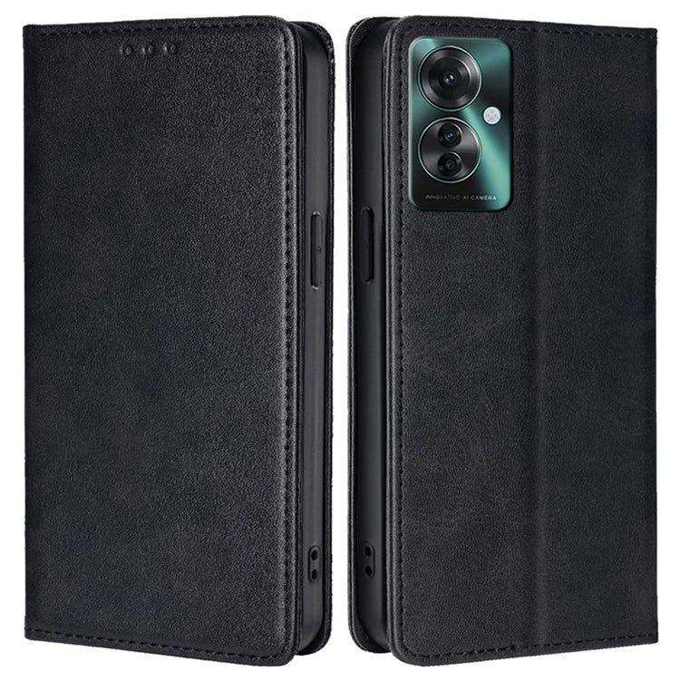 For Oppo Reno11 F 5G / F25 Pro 5G Phone Case Calf Texture Leather Cover Cell Phone Accessory Wholesale