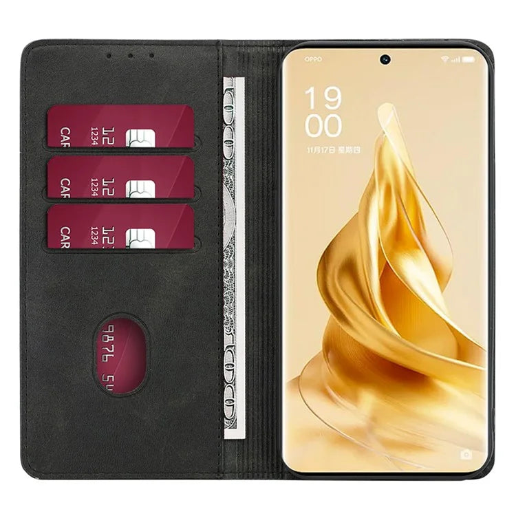For Oppo Reno11 F 5G / F25 Pro 5G Phone Case Calf Texture Leather Cover Cell Phone Accessory Wholesale