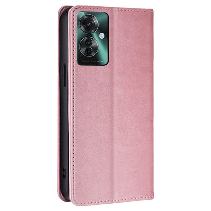 For Oppo Reno11 F 5G / F25 Pro 5G Phone Case Calf Texture Leather Cover Cell Phone Accessory Wholesale