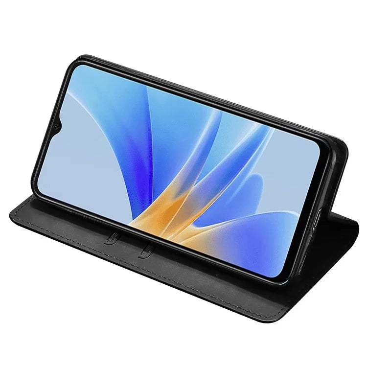 For Oppo Reno11 F 5G / F25 Pro 5G Phone Case Card Slots Leather Cover Skin-Touch Texture