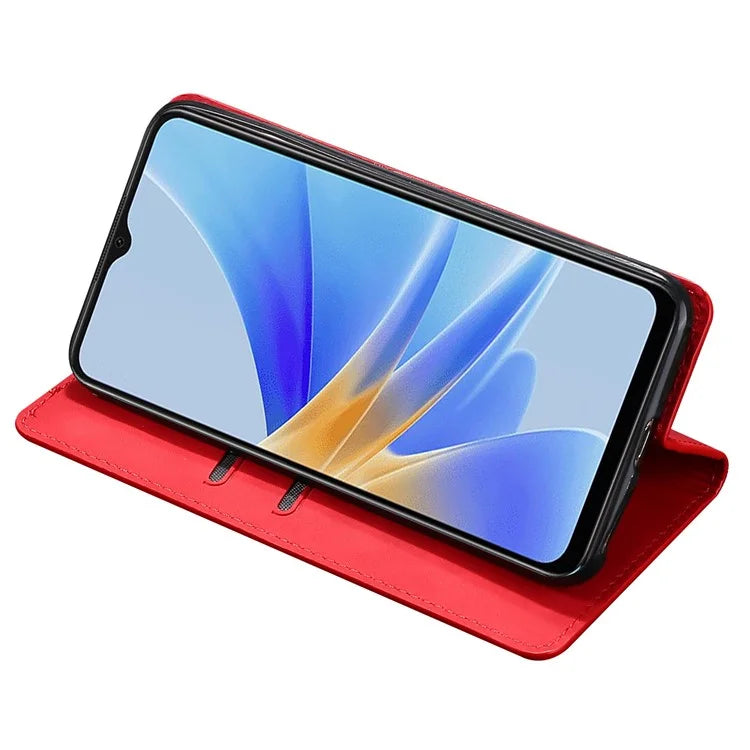 For Oppo Reno11 F 5G / F25 Pro 5G Phone Case Card Slots Leather Cover Skin-Touch Texture