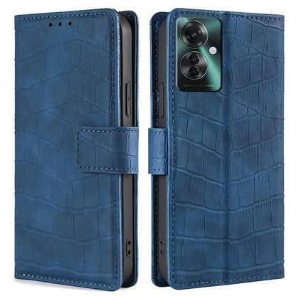 For Oppo Reno11 F 5G / F25 Pro 5G Phone Case Crocodile Texture PU Leather Cover Mobile Accessories Wholesale