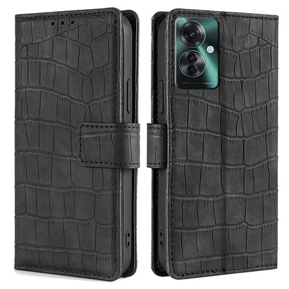 For Oppo Reno11 F 5G / F25 Pro 5G Phone Case Crocodile Texture PU Leather Cover Mobile Accessories Wholesale