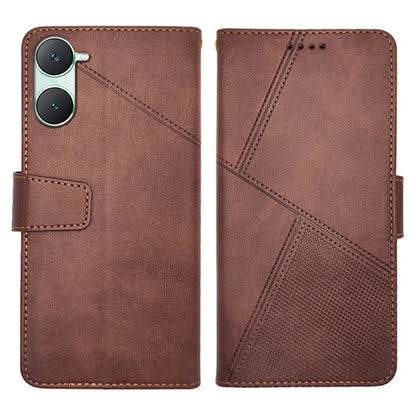 IDEWEI For vivo Y03 Leather Case Calf Texture Wallet Phone Cover Mobile Accessories Wholesale