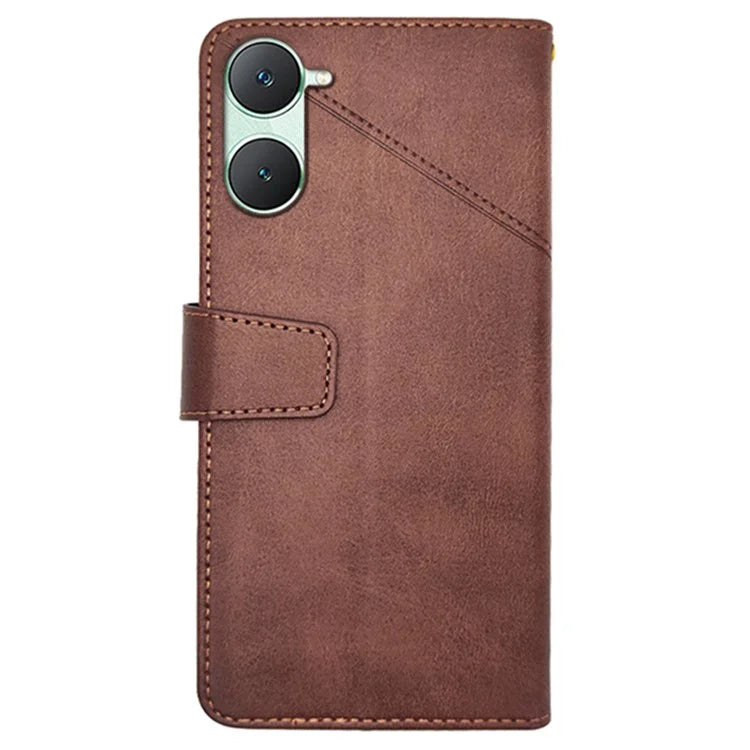 IDEWEI For vivo Y03 Leather Case Calf Texture Wallet Phone Cover Mobile Accessories Wholesale