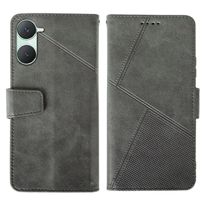 IDEWEI For vivo Y03 Leather Case Calf Texture Wallet Phone Cover Mobile Accessories Wholesale