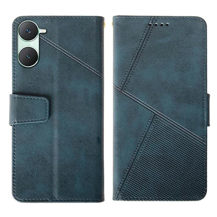 IDEWEI For vivo Y03 Leather Case Calf Texture Wallet Phone Cover Mobile Accessories Wholesale