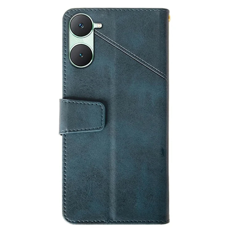 IDEWEI For vivo Y03 Leather Case Calf Texture Wallet Phone Cover Mobile Accessories Wholesale
