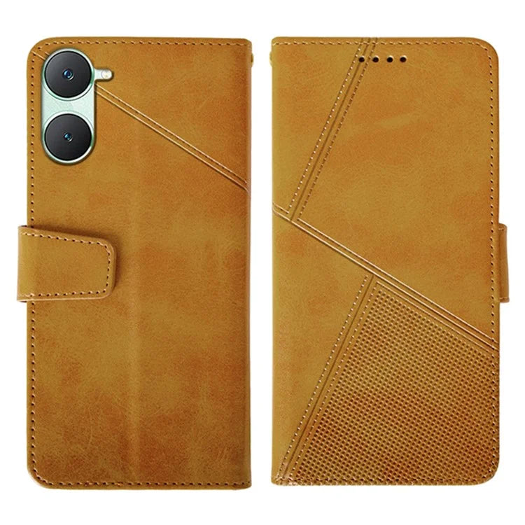 IDEWEI For vivo Y03 Leather Case Calf Texture Wallet Phone Cover Mobile Accessories Wholesale