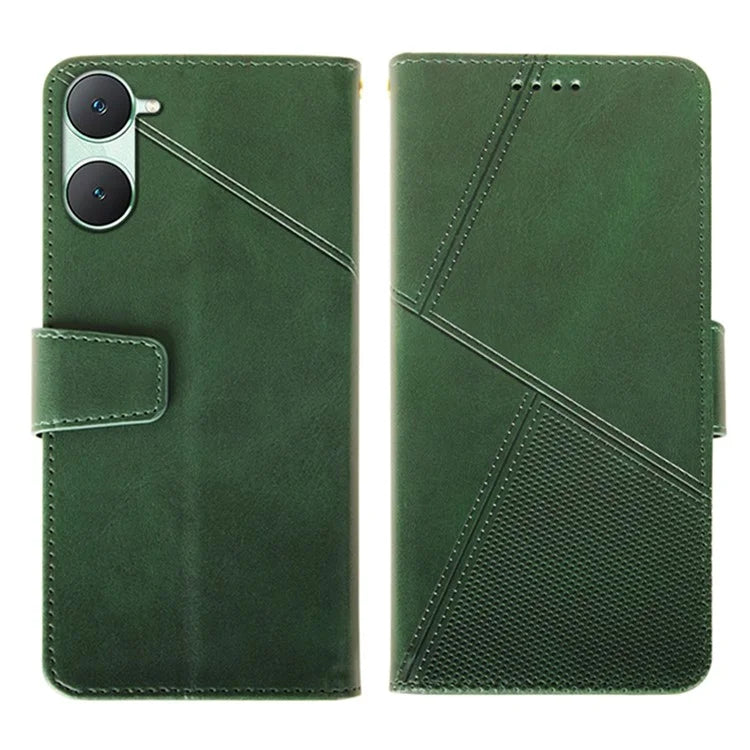 IDEWEI For vivo Y03 Leather Case Calf Texture Wallet Phone Cover Mobile Accessories Wholesale
