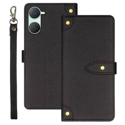IDEWEI For vivo Y03 Leather Cover with Card Slots Wholesale Phone Cases