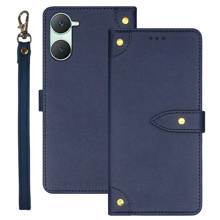 IDEWEI For vivo Y03 Leather Cover with Card Slots Wholesale Phone Cases