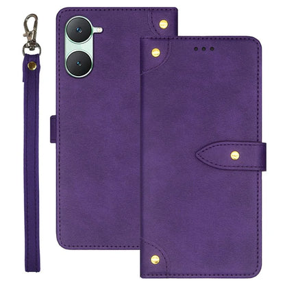 IDEWEI For vivo Y03 Leather Cover with Card Slots Wholesale Phone Cases