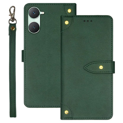 IDEWEI For vivo Y03 Leather Cover with Card Slots Wholesale Phone Cases