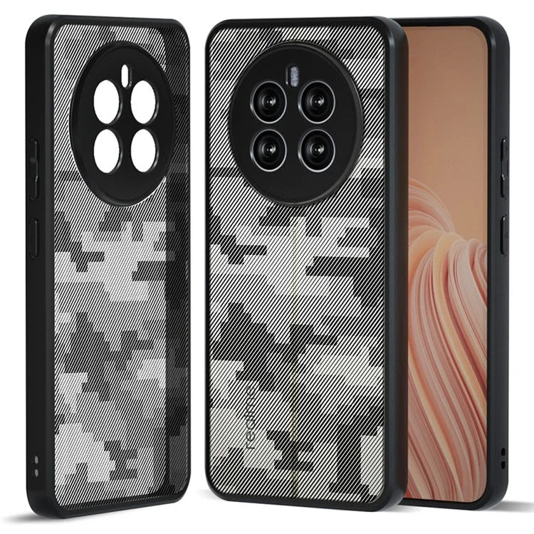 IBMRS For Realme 12+ 5G Case Drop-resistant TPU+PC Cell Phone Shell