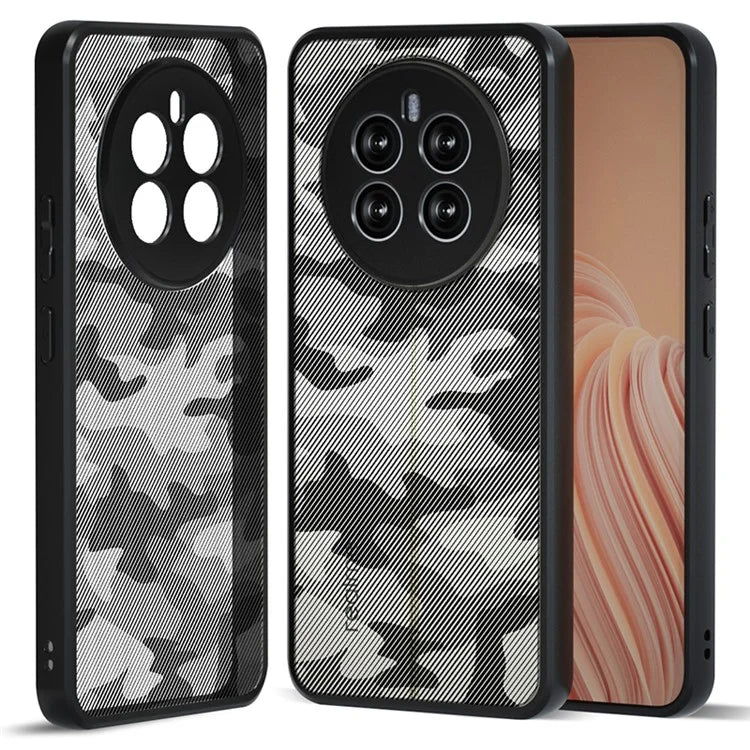 IBMRS For Realme 12+ 5G Case Drop-resistant TPU+PC Cell Phone Shell