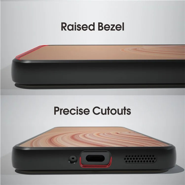 IBMRS For Realme 12+ 5G Case Drop-resistant TPU+PC Cell Phone Shell