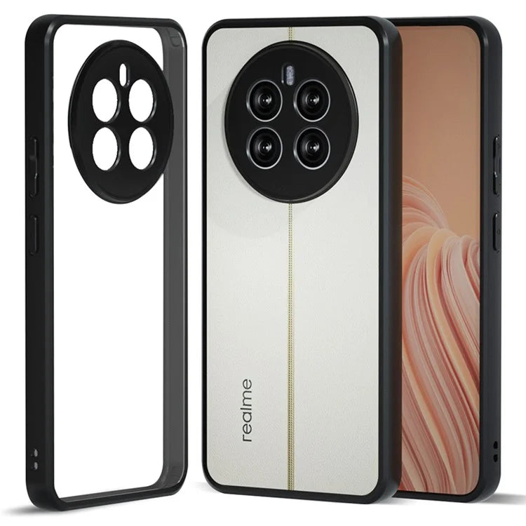 IBMRS For Realme 12+ 5G Case Drop-resistant TPU+PC Cell Phone Shell