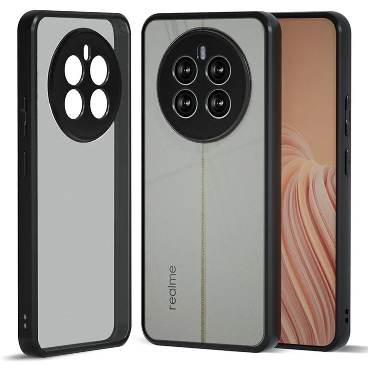 IBMRS For Realme 12+ 5G Case Drop-resistant TPU+PC Cell Phone Shell