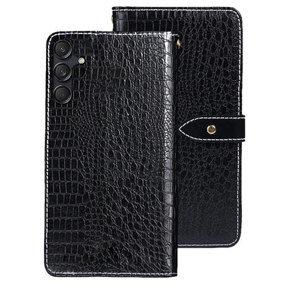 IDEWEI For Samsung Galaxy M55 5G / C55 5G / F55 5G Wallet Case Crocodile Texture Stand Phone Cover