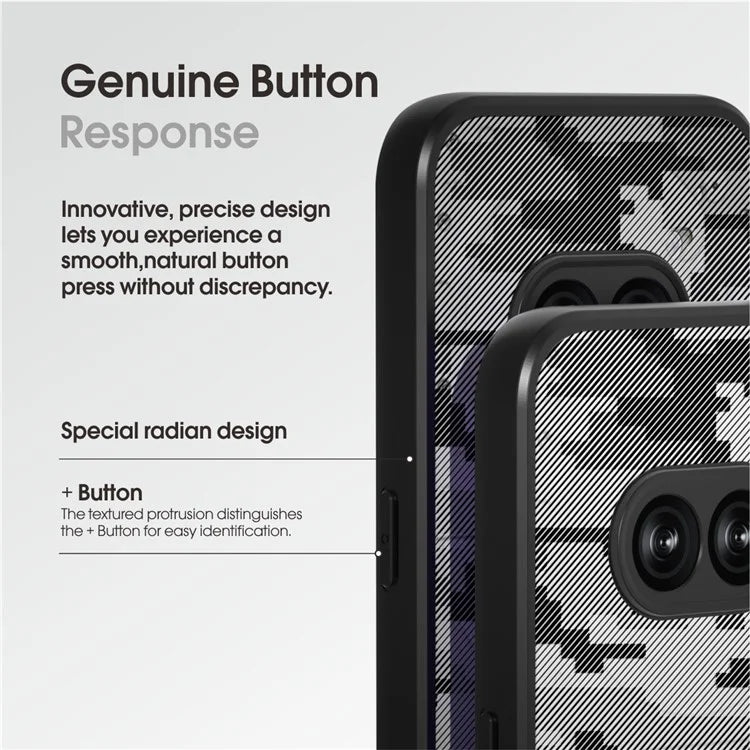 IBMRS For Nothing Phone (2a) Shockproof Case TPU+PC Phone Cover with Precise Lens Cutout