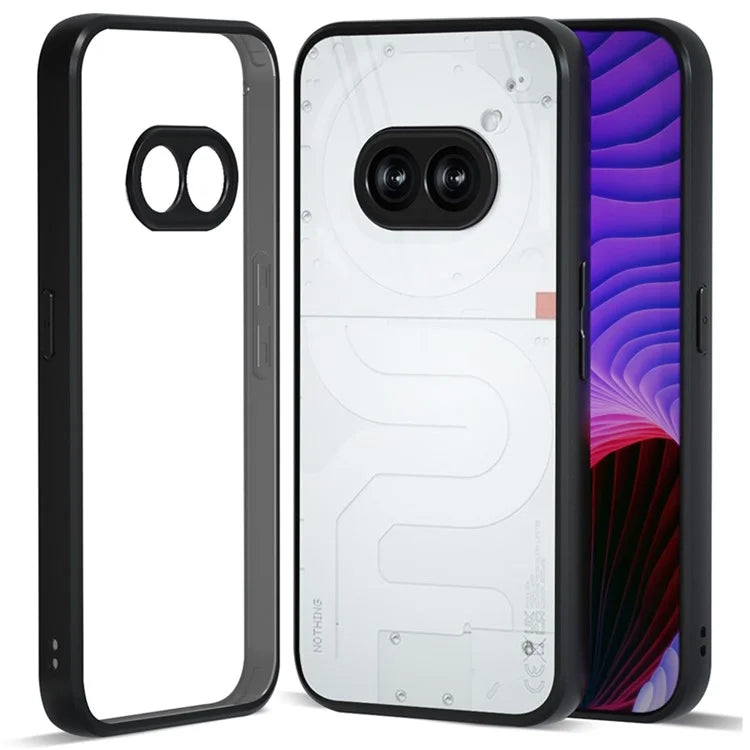 IBMRS For Nothing Phone (2a) Shockproof Case TPU+PC Phone Cover with Precise Lens Cutout