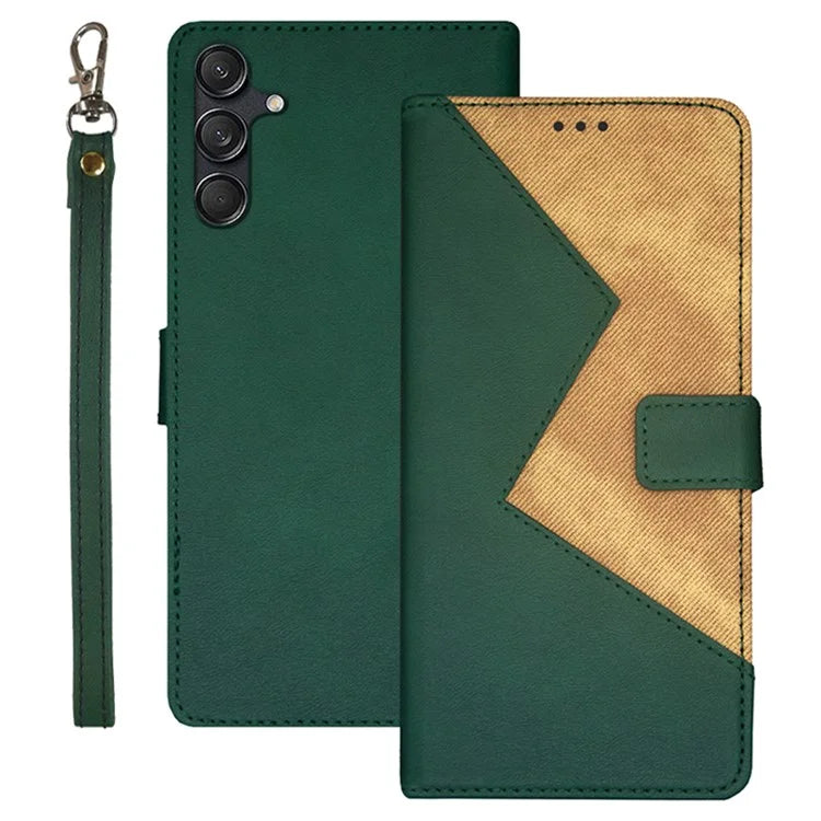 IDEWEI For Samsung Galaxy M55 5G / C55 5G / F55 5G Case Card Holder Stand PU Leather Phone Cover