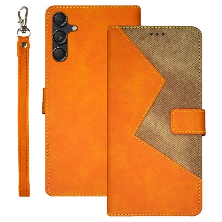 IDEWEI For Samsung Galaxy M55 5G / C55 5G / F55 5G Case Card Holder Stand PU Leather Phone Cover