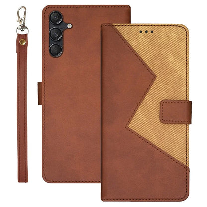 IDEWEI For Samsung Galaxy M55 5G / C55 5G / F55 5G Case Card Holder Stand PU Leather Phone Cover